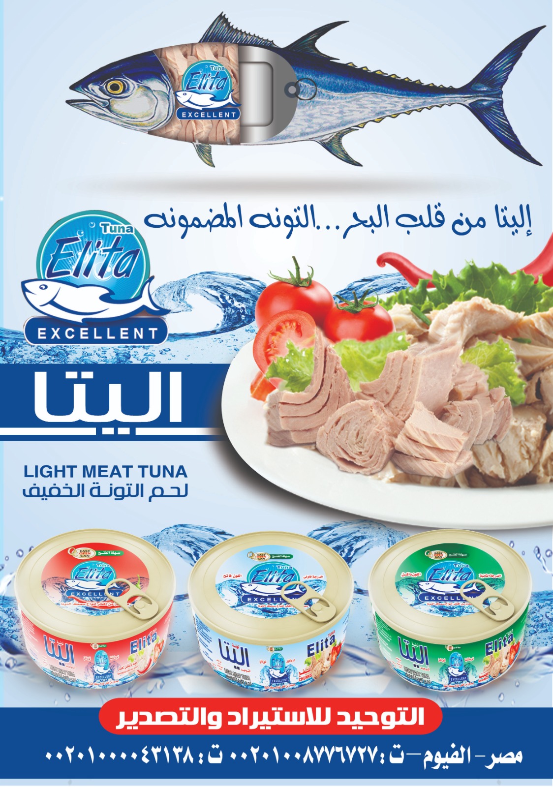 Elita | إليتا — التونة والمعلبات